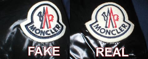 marchio moncler falso